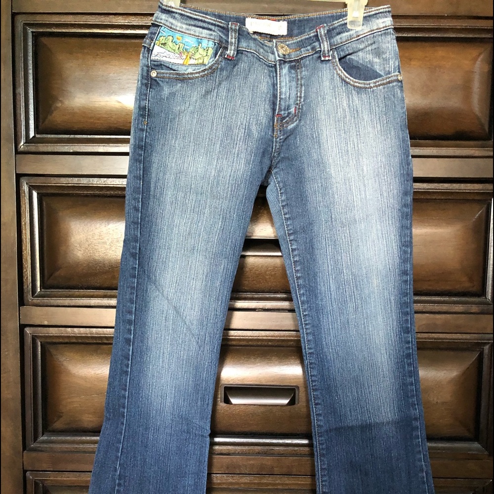 Puzzle woman Jeans